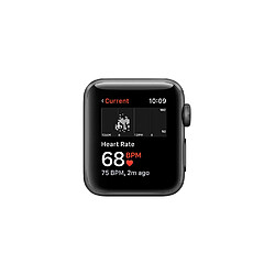 Avis AppleWatch Series 3 - GPS - Gris Sidéral Bracelet Sport Noir - 42mm - - Apple · Reconditionné