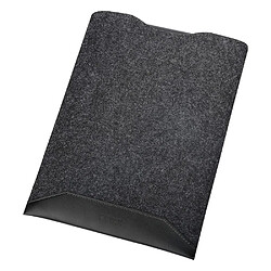 Sacoche en cuir SOYAN avec tapis de souris pour Macbook Pro 15 pouces (2016) - Noir