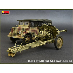 Avis Mini Art Maquette Voiture Maquette Camion Kfz.70 & 7,62 Cm F.k. 39 ( R )