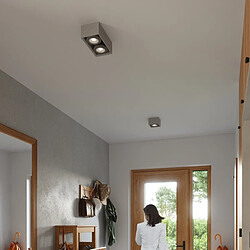 Downlight encastrable SOLLUX Quatro - Gris pas cher