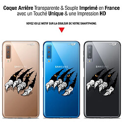 Avis Caseink Coque arrière Samsung Galaxy A7 2018 (A750) (6 ) Gel HD [ Nouvelle Collection - Souple - Antichoc - Imprimé en France] Les Griffes