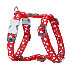 Acheter Harnais pour Chien Red Dingo Style Blanc Pois 46-76 cm