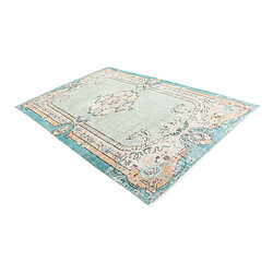 Vidal Tapis de laine 269x178 vert Ultra Vintage pas cher