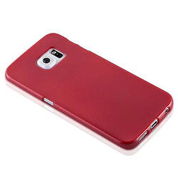 Cadorabo Coque Samsung Galaxy S6 EDGE Etui en Rouge pas cher