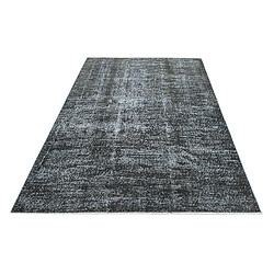 Avis Vidal Tapis de laine 254x152 noir Ultra Vintage