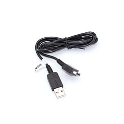 vhbw Câble USB compatible avec Sony Playstation Vita PCH-1006 - câble de données 2 en 1 / chargement 1,2m de long