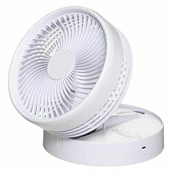 Acheter Paris Prix Ventilateur Design Pliable 102cm Blanc