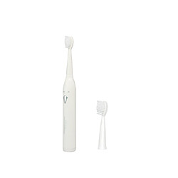 YP Select Brosse à dents électrique Sound Five Brosses à dents à cheveux durs pour adultes - Blanc