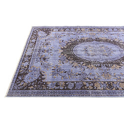 Vidal Tapis de laine 282x178 Violet Ultra Vintage pas cher