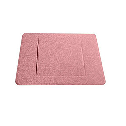 YP Select Invisible anti-glissement ultra-mince adhésif pour ordinateur portable support pliant support réglable support de tablette portable-rose