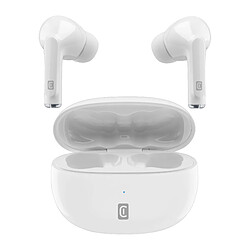 Cellular Line Cellularline Flick Casque True Wireless Stereo (TWS) Ecouteurs Appels/Musique Bluetooth Blanc