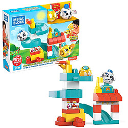 Mega Bloks Coffret Parc d'Attractions chien et chat de construction de 35 pièces pour enfant et bébé dès 1 an