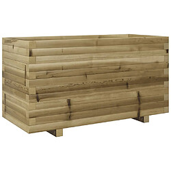 vidaXL Jardinière 90x40x49,5 cm bois de pin imprégné