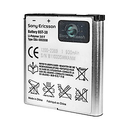 Avis Batterie original Sony-ericsson BST-38 pour Sony Ericsson type BST-38 930 mAh