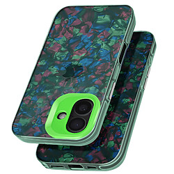 Avizar Coque pour iPhone 16 Plus Antichoc Souple Tutti Frutti Vert