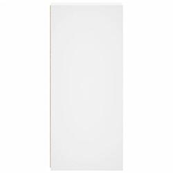 Acheter vidaXL Buffet blanc 30x41x93 cm bois d'ingénierie