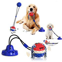 Avis Universal Jouet à corde à mâcher pour chien Jouet à ventouse pour balle de match de guerre de remorquage pour chien Nettoyage des dents Molaire Jouet d'entraînement interactif multifonctionnel | Jouets pour chiens