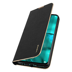 Avizar Housse Huawei P40 Lite Étui Folio Intégral Porte-carte Support Vidéo Noir