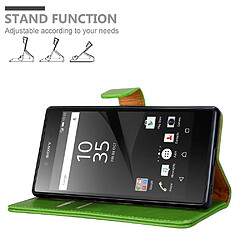 Acheter Cadorabo Coque Sony Xperia Z5 PREMIUM Etui en Vert