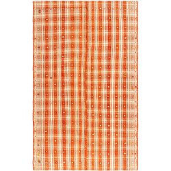 Vidal Tapis de laine 223x135 orange Jajim