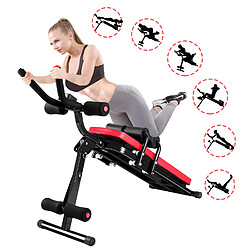 Abdos Musculation Bench, All Crunch, Rattantree Multifonction Banc Abdominaux de Gym Pliant Équipement de Fitness Vertical