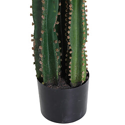 Outsunny Cactus artificiel grand réalisme plante artificielle grande taille dim. Ø 17 x 100H cm vert pas cher