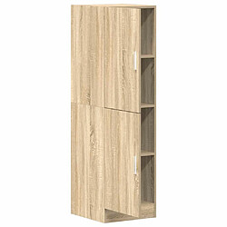 Acheter vidaXL Armoire de cuisine chêne sonoma 38x41,5x131,5cm bois ingénierie