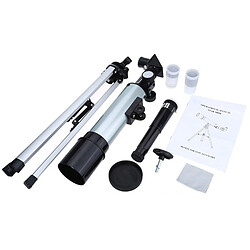 Telescope Astronomique Oculaire x1.5 Lunettes Focale 360mm Objectif 50mm Trépied YONIS pas cher