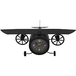 Avis The Home Deco Factory Horloge avion vintage à poser.