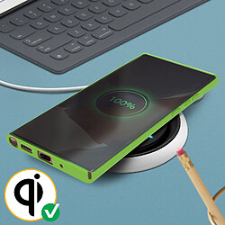 Acheter Avizar Coque Galaxy Note 20 Ultra Semi-rigide Soft Touch Compatible QI vert