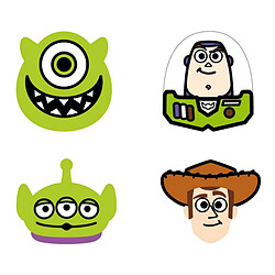 Ensemble de Gommes Pixar (4 pcs)