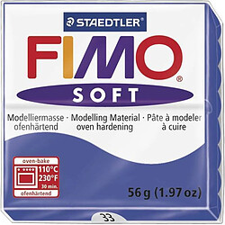 Pâte Fimo 57 g Soft Bleu brillant 8020.33 - Fimo