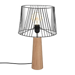 Atmosphera, Createur D'Interieur Lampe droite Joe h46cm Noir - ATMOSPHERA