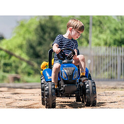 Falk / Falquet Tracteur enfant New Holland avec remorque 3 à 7 ans - Falk