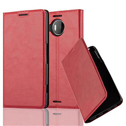 Cadorabo Coque Nokia Lumia 950 XL Etui en Rouge