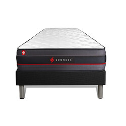 Somness Ensemble sommier + matelas REGEN à mémoire de forme 90x190