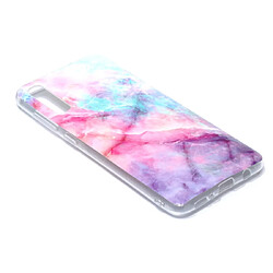 Avis Wewoo Coque Souple Pour Galaxy A70 Motif de dessin coloré Fabrication IMD Étui de protection en TPU ciel rose