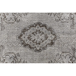 Avis Vidal Tapis de laine 282x163 gris Ultra Vintage