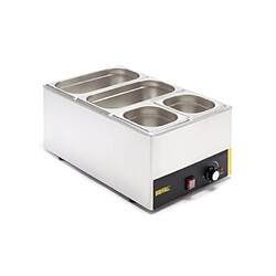 Bain marie electrique 2 x GN 1/3 et 2 x GN 1/6 - Buffalo -