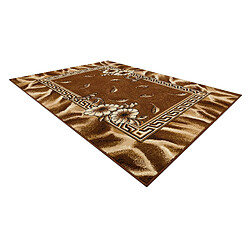 Avis RUGSX BCF Rug Morad TRIO fleurs, feuilles classique - marron 200x300 cm