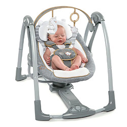 Ingenuity Balançoire bébé portable Swing'n'Go Bella Teddy pas cher