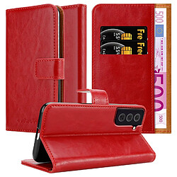 Cadorabo Coque Samsung Galaxy S22 PLUS Etui en Rouge