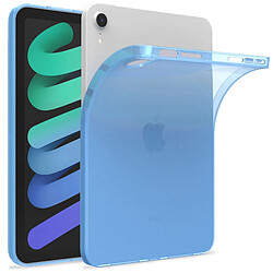 OKULI Transparent Étui Silicone Coque Housse Case Cover pour Apple iPad Mini 6 (2021) en Bleu