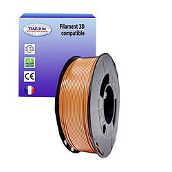 T3Azur Filament PLA 3D - Marron