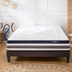 MAISON AUBERTIN Ensemble Matelas Quintessence + sommier - 200x200