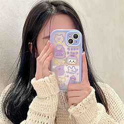 Avis GUPBOO Étui pour iPhone11ProMax Fille en trois dimensions smiley fleur mignon étui de téléphone portable simple