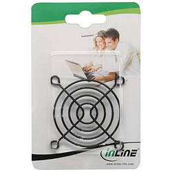 InLine Grille ventilateur 60x60mm, noir