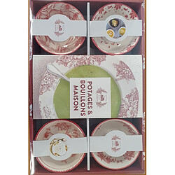 Coffret potages & bouillons maison : rose ancien