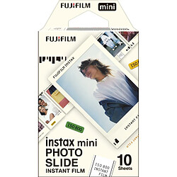 Pack film 10 vues Fujifilm pour Appareil photo instantané Instax Mini Beige 