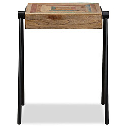 Acheter Maison Chic Table d'appoint | Table Basse Teck massif de récupération -GKD72298